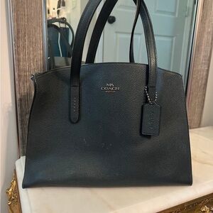 Coach Leather Tote Bag